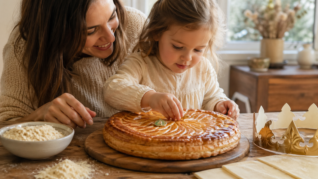Galette des rois avec les enfants : recette facile et couronne DIY